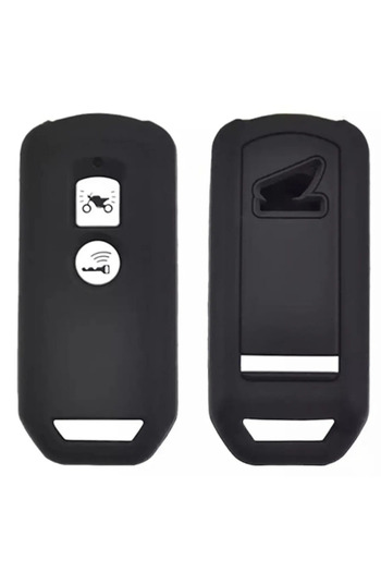 Knmaster Honda Motorcycle Silicone Key Case Cover / Black