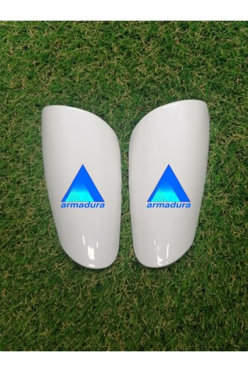 Armadura White Unprinted Shin Guard