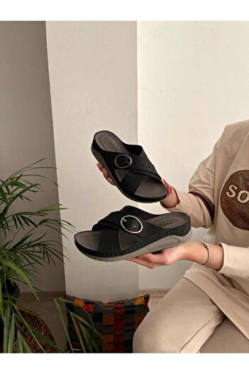 Behtah Kundura Παντόφλες Comfort Daily Soft Anatomical Sole Comfortable Mother Home Out