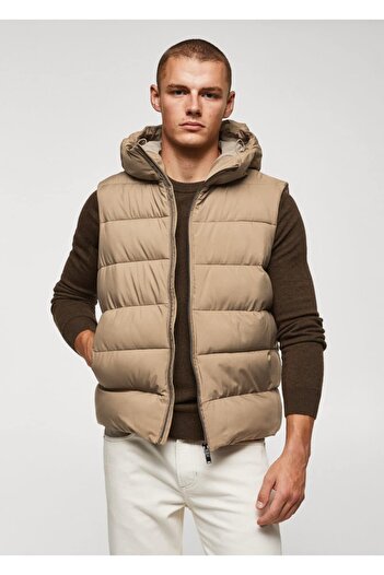 MANGO Man Heat Regulating Waterproof Padded Vest