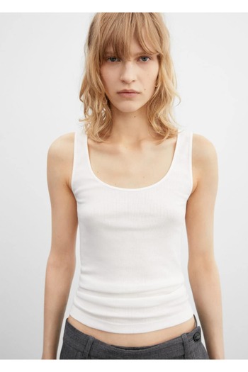 MANGO Woman Back Stitched Blouse