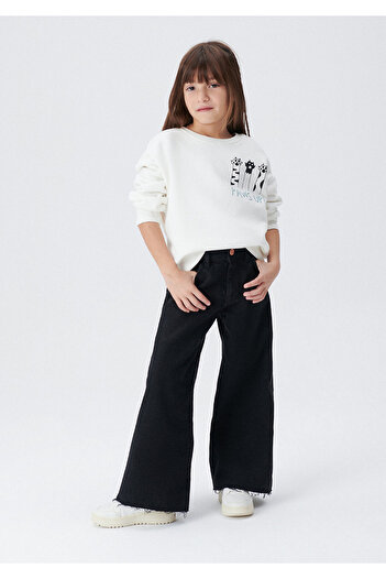 Mavi Λευκό φούτερ Crew Neck 7S10004-70057
