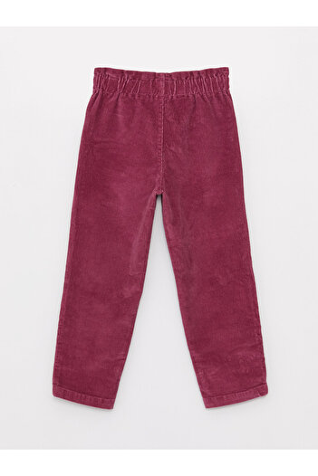 LC Waikiki Paperbag Girl's Velvet Pants