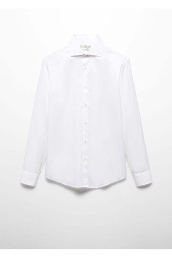 MANGO Man Бавовняний поплін Slim Fit Сорочка