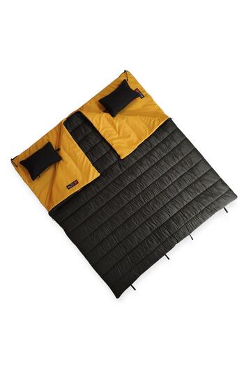 Naturecamp Hati 350 Plus Khaki -15 Degree Combinable Double Pillowed Sleeping Bag
