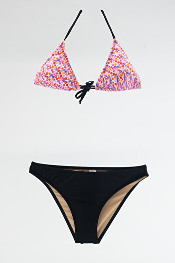 TooHot Γυναικείο Floral Triangle Bikini Κάτω Σετ