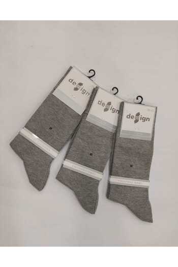 Design Socks DESIGN MEN'S COTTON COTTON SOCKS 3-PACK