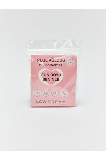 LC Waikiki Chiloți clasici de susținere menstruală cu detaliu din dantelă