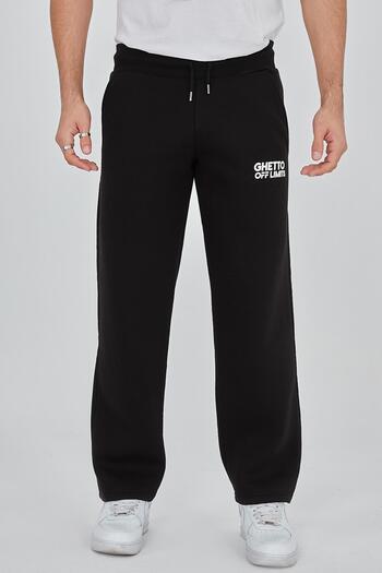 Ghetto off limits Basic Unisex Black Sweatpants