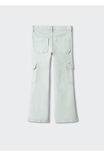 MANGO Kids Green Pants for Kids