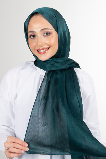 HAREM SCARF Emerald Janjan Shawl
