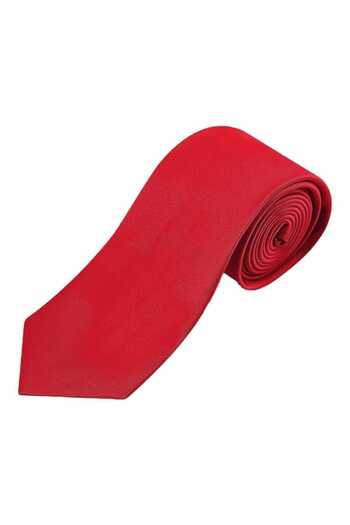Trenderrs Men's Solid Color Satin Tie