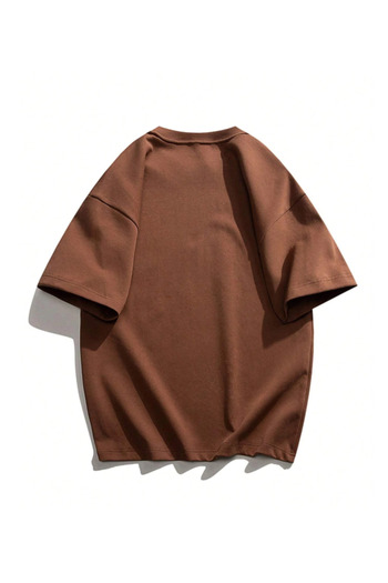 Revasser Unisex Γυναικεία/Ανδρικά ONE πολύχρωμο, προσαρμοσμένο εμπριμέ χτενισμένο βαμβακερό μπλουζάκι