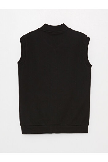 LC Waikiki Crew Neck Basic Boys' Zippered Vest