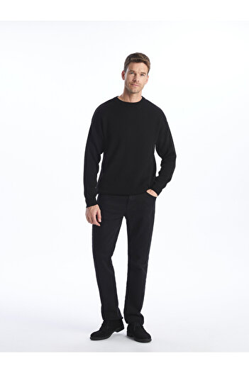 LC Waikiki Men's Knitwear Sweater - Long Sleeve, Crew Neck
