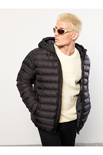 LC Waikiki Ανδρικό παλτό με κουκούλα - Standard Fit