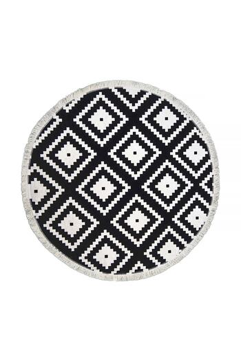 Dijidekor Non-Slip Base Digital Round Carpet 170X170