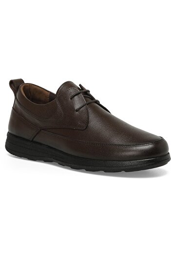 Polaris 107171M3PR Genuine Leather BROWN MEN'S SHOES