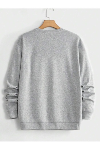 MOONBULL Unisex Los Angeles Left Chest Printed Sweatshirt