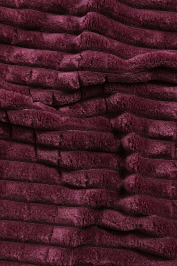 Merinos Modern Line 2 Piece Blanket Set Single - Cherry