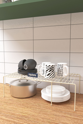 moniev Genişletilebilir Raf Ayarlanabilir Dolap İçi Düzenleyici Mutfak Düzenleyici Banyo Düzenleyici