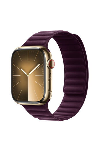 Techmaster Apple Watch 5 6 7 8 9 38mm 40mm 41mm Uyumlu Manyetik Baklalı Kordon