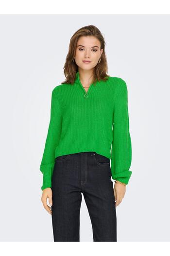 ONLY ONLAVA NICOYA L/S ZIP PULLOVER CC KNT