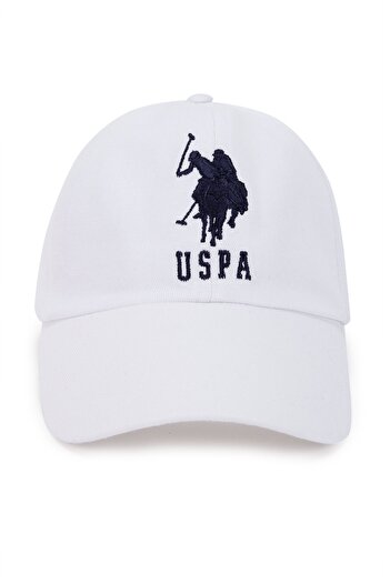 U.S. Polo Assn. Λευκό ανδρικό καπέλο