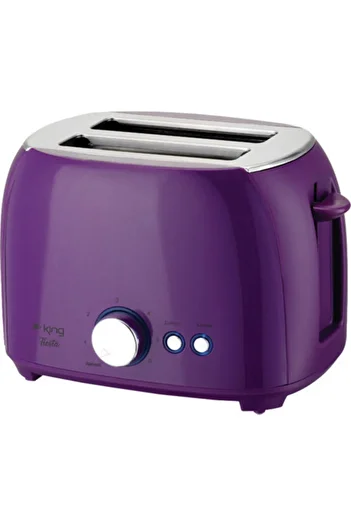 King Purple Color Fiesta Toaster K 2178