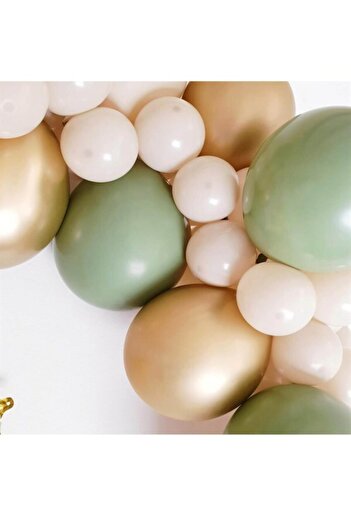 Partifabrik Pastel Tones Sage Champagne Color 5 Meters