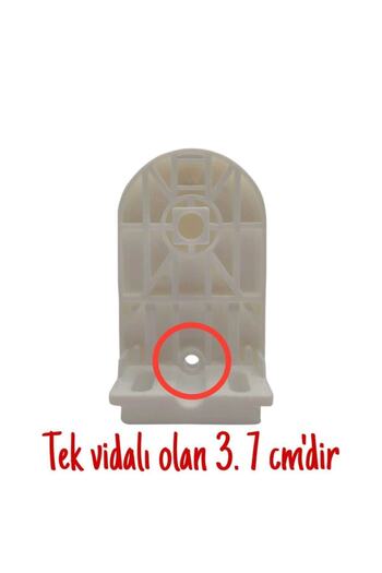 MOR SALKIM HOME Closed Case Roller Zebra Curtain Cornequin Mounting Set 4 Pieces 4,70 cm