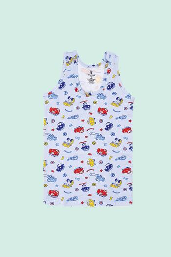Ceylanoğlu Pack of 6 Printed Lycra Boys' Undershirts