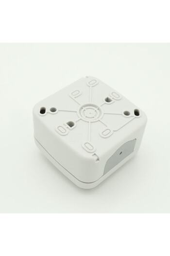 VİKO Palmiye Surface Mounted Commutator Double Switch Gray 220 Volt