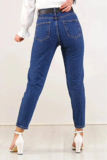 Livik Mary Boyfriend Denim din Lycra pentru femei (talie înaltă)