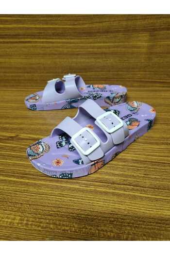 GEZER Anatomical Sole Anti-Slip Plastic Adjustable Double Buckle Women's Slippers