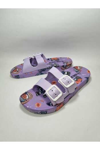 GEZER Anatomical Sole Anti-Slip Plastic Adjustable Double Buckle Women's Slippers
