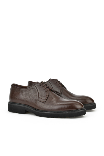 Ziya Men's Genuine Leather Shoes133145z1519f Coffee
