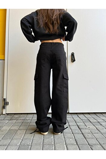 Gofeel Vintage Detail Kargo Cep Baggy Jean