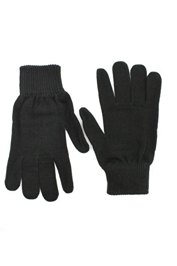 cappello Ceppello Black Knitwear Men's Gloves Capeftzr01