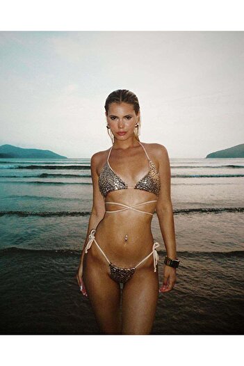 nuriçgiyim Sequin Bikini Set