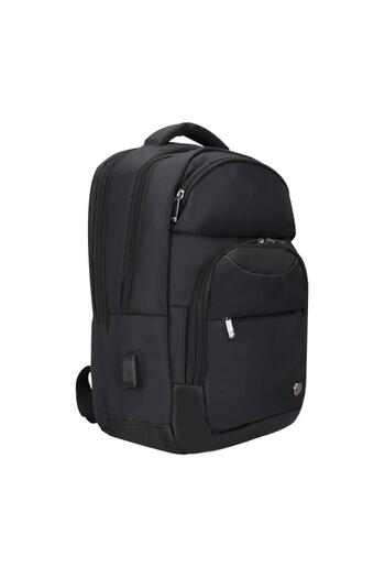 PLM Monza-Usb Black 15.6 Inc Notebook Backpack