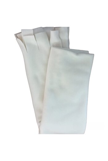 LinaByUgurr Cream Women's and Men's Polar Scarf Polar Camisole 40x180 cm