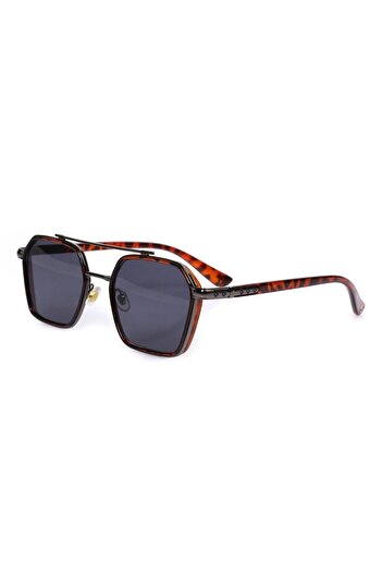 TomyHelf Top Leopard Frame Black Glass Uv400 Protected