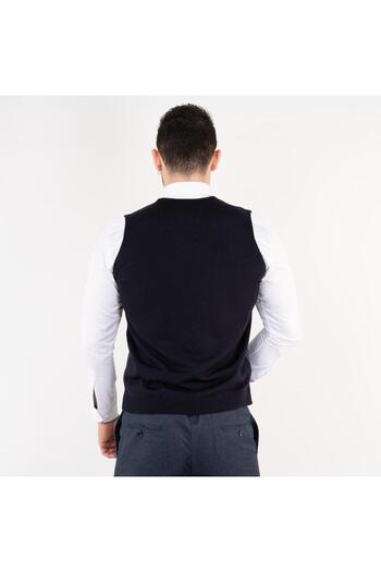 AKÇAYLAR Sir Slimfit Knitwear Λεπτό ανδρικό γιλέκο