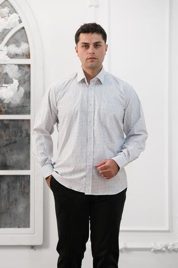 ADVANTE Широкий і зручний крій, кишені, дрібна клітинка, класична чоловіча сорочка