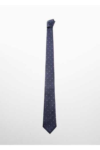 MANGO Man Polka Dot Tie