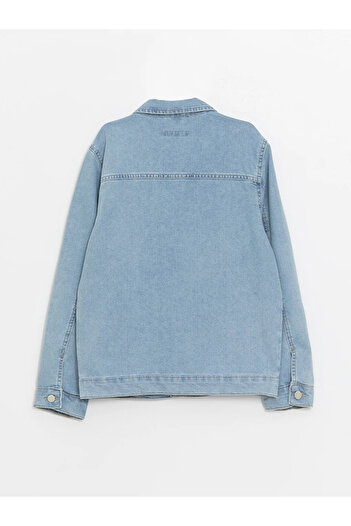 LC Waikiki LCW Kids Shirt Collar Boy Jean Jacket