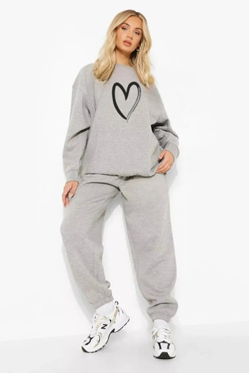 Modern Moda Σετ φόρμας - Φούτερ Jogger με στάμπα