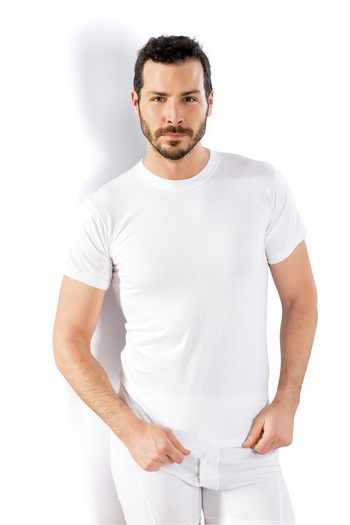 LÜXDRM 179 - 5 Pieces Cotton, Null Collar, Men's Undershirt