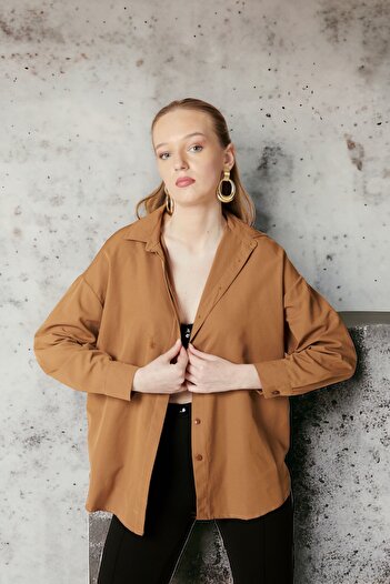 HAKKE Long Oversize Basic Shirt